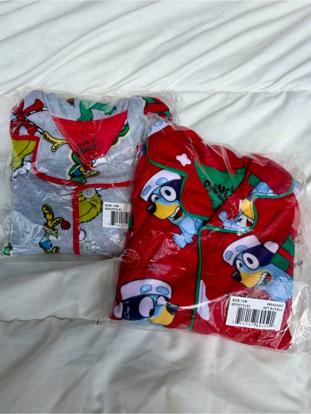 Kids Holiday Character Pajama Set - Red